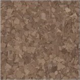 Warm tan and brown flake epoxy color blend