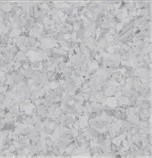 Light gray and white flake epoxy color blend